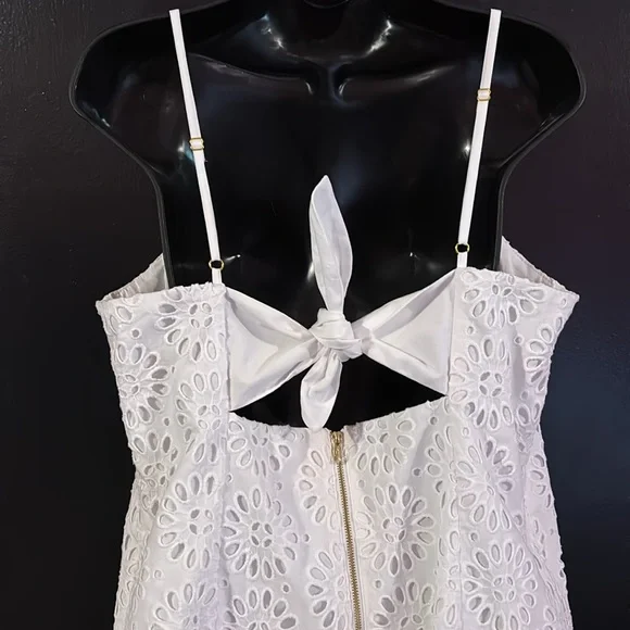 NWT Lilly Pulitzer Shelli oversized pinwheel eyelet dress. Sz 16. - Picture 8 of 17